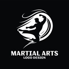Martial Arts Vector Logo Design