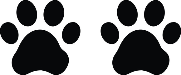 pet paw silhouette 