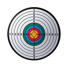 Target clipart in PNG format, isolated on transparent background. Ideal for marketing, goal-setting visuals, business strategy concepts, and digital user interface designs.

