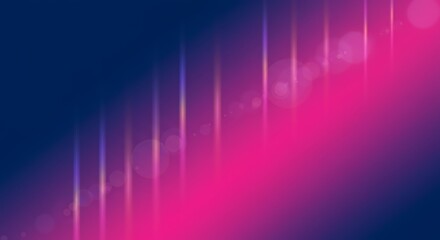 Vertical Rainbow Streaks with Subtle Light Flares