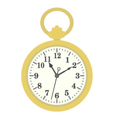 懐中時計のイラスト