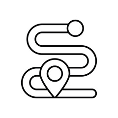 Destination Vector icon