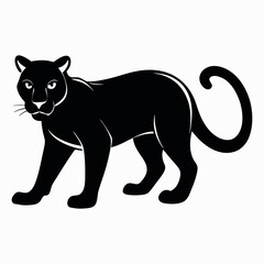 black panther vector