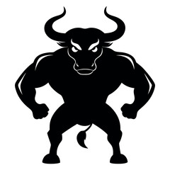 Angry Bull Mascot