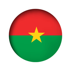 Fototapeta premium burkina faso flag