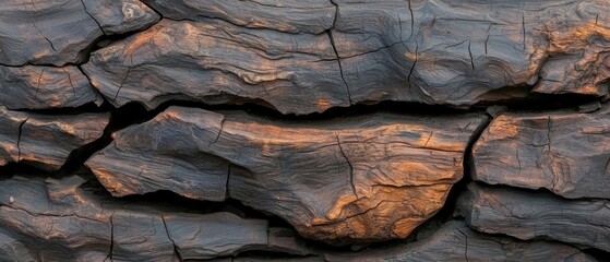 The title of the image is "Cracked Wood".