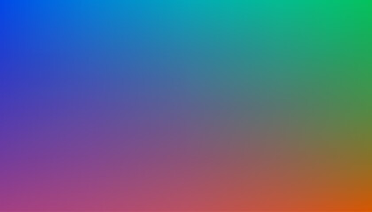 Abstract multicolor gradient background. Soft dark color transition scene. Mix of blue, cyan, purple, pink and orange. Art & Illustration
