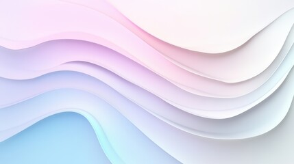 Obraz premium High-resolution abstract image with elegant curves and glowing tones of blue and purple. Minimalist, fluid style for creative backgrounds.