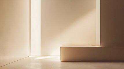Ambient lighting in a minimal flat with smooth transitions
