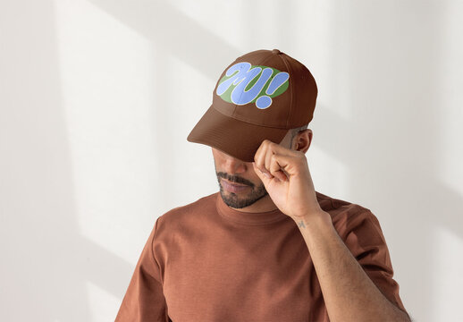 Cap Mockup. PSD template ready to use