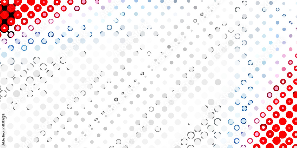 Fototapete monochrome grunge background of color pattern dot spots abstract design halftone, seamless pattern h