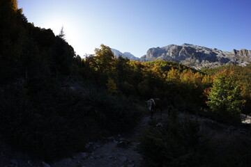 Vusanje valley, hiking in prokletije mountains