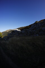 Autumn hiking in prokletije, accursed mountains