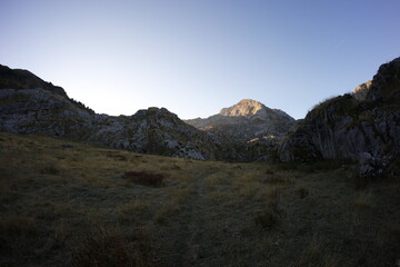 Hiking in Prokletije mountains, montenegro