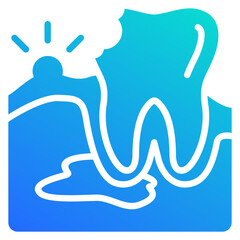 Obraz premium Periodontal Icon
