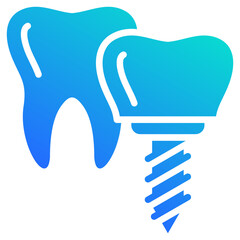 Dental Implant Icon