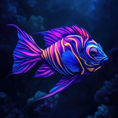 Fototapeta premium Dazzling Rainbow Fish
