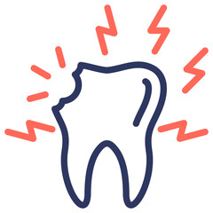 Tooth Pain Icon