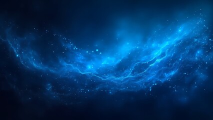 blue space background