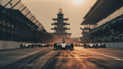 Practice sessions for the iconic IndyCar race, leading up to the main event.