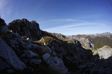 Hike in autumn, Accursed mountains, montenegro