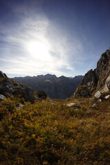Hike in autumn, Accursed mountains, montenegro