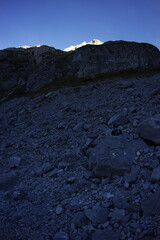 Grebaje valley, Accursed mountains in fall