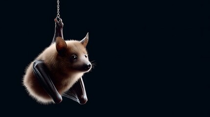 chihuahua puppy on blue background