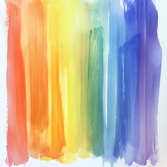 Christian rainbow, 7 colors, rain, rainbow, strokes, multi-colored, background, multi-colored watercolor long brushstroke, wide from right to left and long from bottom to top, first yellow, then it tu