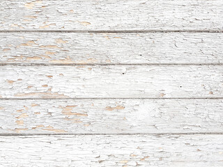 White vintage wood horizontal planks texture boards background