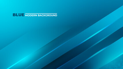 Blue modern abstract background
