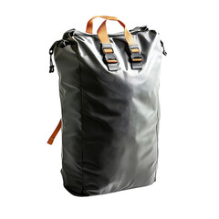 Rugged Waterproof Dry Bag with Reinforced Construct Isolated on Transparent Background