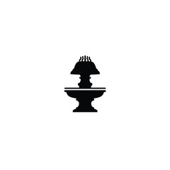 Fototapeta premium Elegant ornate outdoor water fountain design