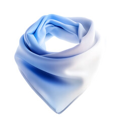 Elegant Cooling Bandana with a Soft High Tech Fabric Isolated on Transparent Background