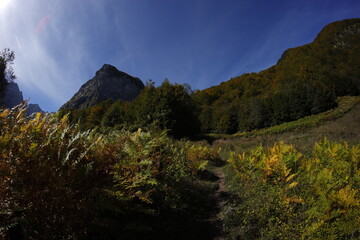 Accursed Mountains in Fall, Montenegro