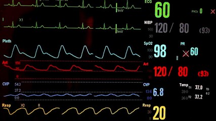 emergency heart heartbeat doctor medicine health high treatment hd monitoring line design 4k HD. - Powered by Adobe