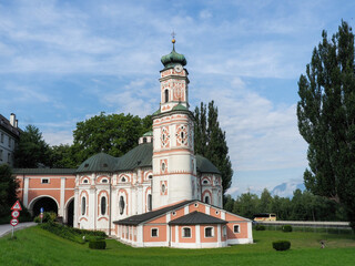 Image of Karl's church near the country town