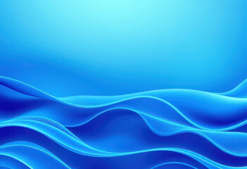 Fototapeta premium abstract blue wave background