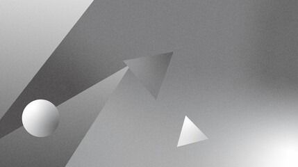 122D Shapes floating in space.