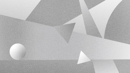 189D Shapes floating in space.