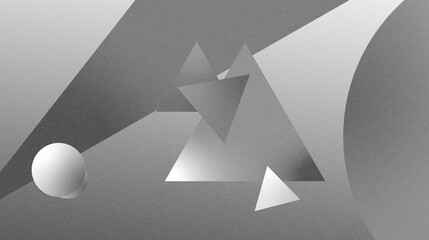 326D Shapes floating in space.