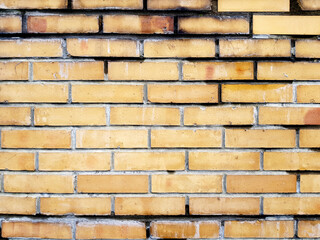 Vintage brick wall background texture.