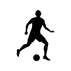 football player silhouette