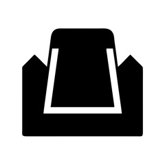 Find black and white armchair icon vector illustration for furniture store and home decor design 90