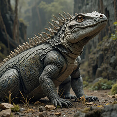Fototapeta premium Komodowaran