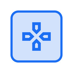 Fototapeta premium Gamepad Outlined