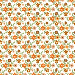 seamless pattern with flowers