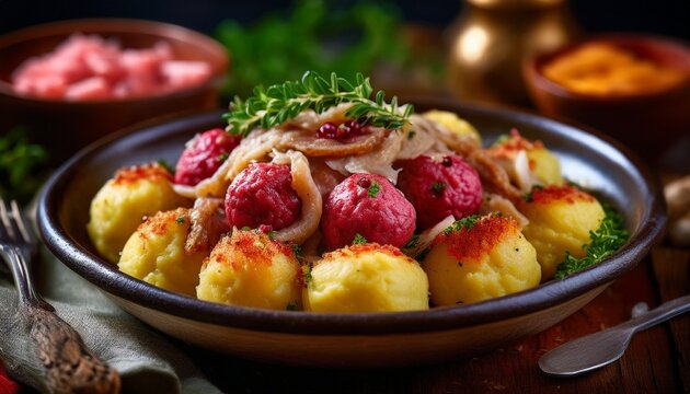 Raspeballer &ndash; Norwegische Kartoffelkl&ouml;&szlig;e