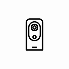 smart speaker icon sign vector