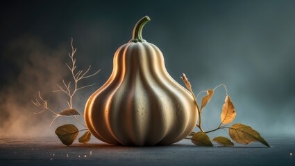 A beautiful bottle gourd picture